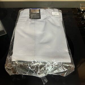 Mizuno Adult Short Baseball Pants XL Grey NWT